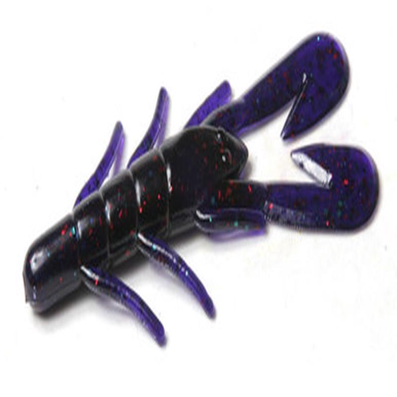 Zoom Ultra Vibe Speed Craw - Junebug Red - 3-1/2in