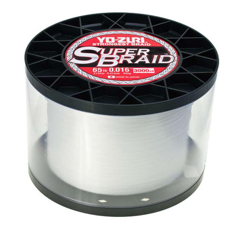 Yo-Zuri SuperBraid - 3000 yds - 65 lb - White