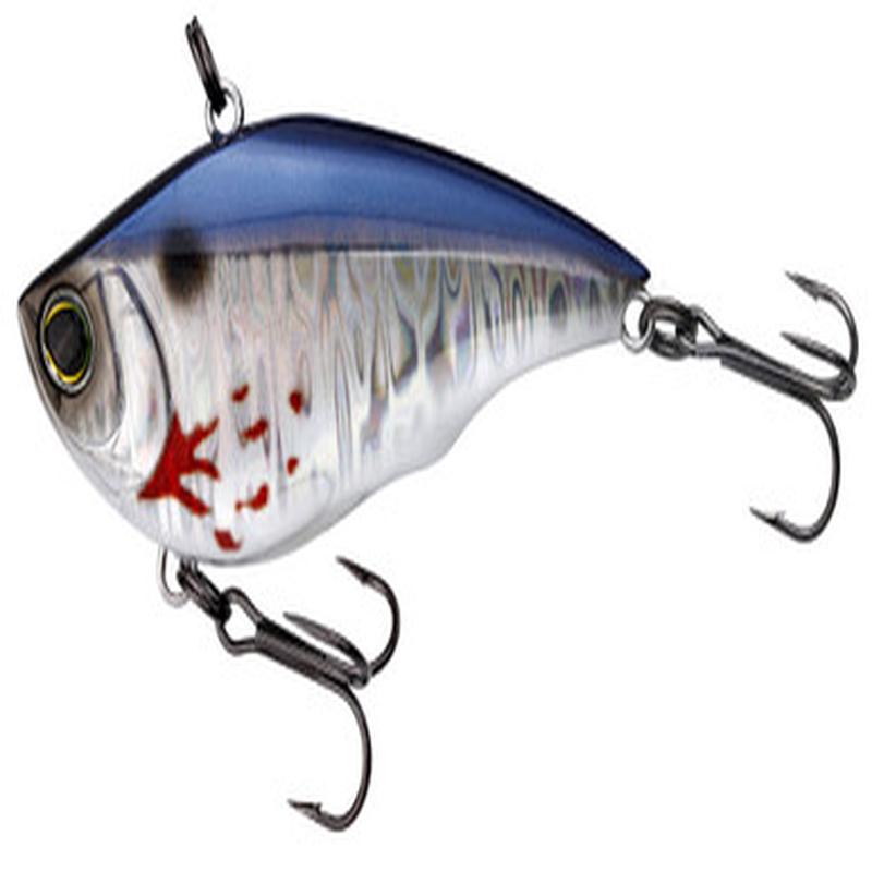 Yo-Zuri R1356 Rattl'n Vibe Lure - Metallic Bleeding Shad
