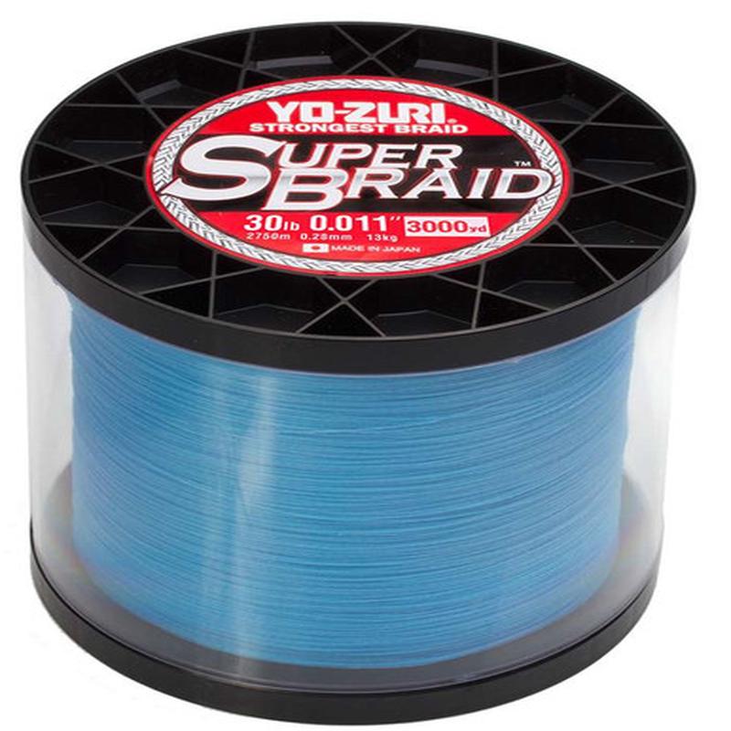 Yo-Zuri SuperBraid - 3000 yds - 30 lb - Blue
