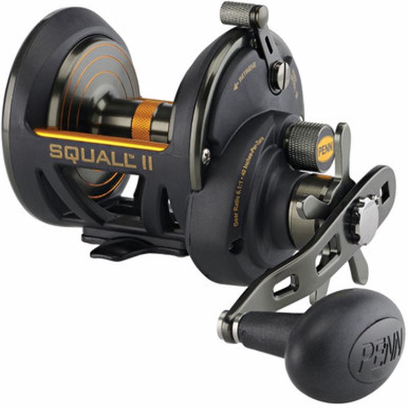 Penn SQLII30SDLH Squall II Star Drag Conventional Reel