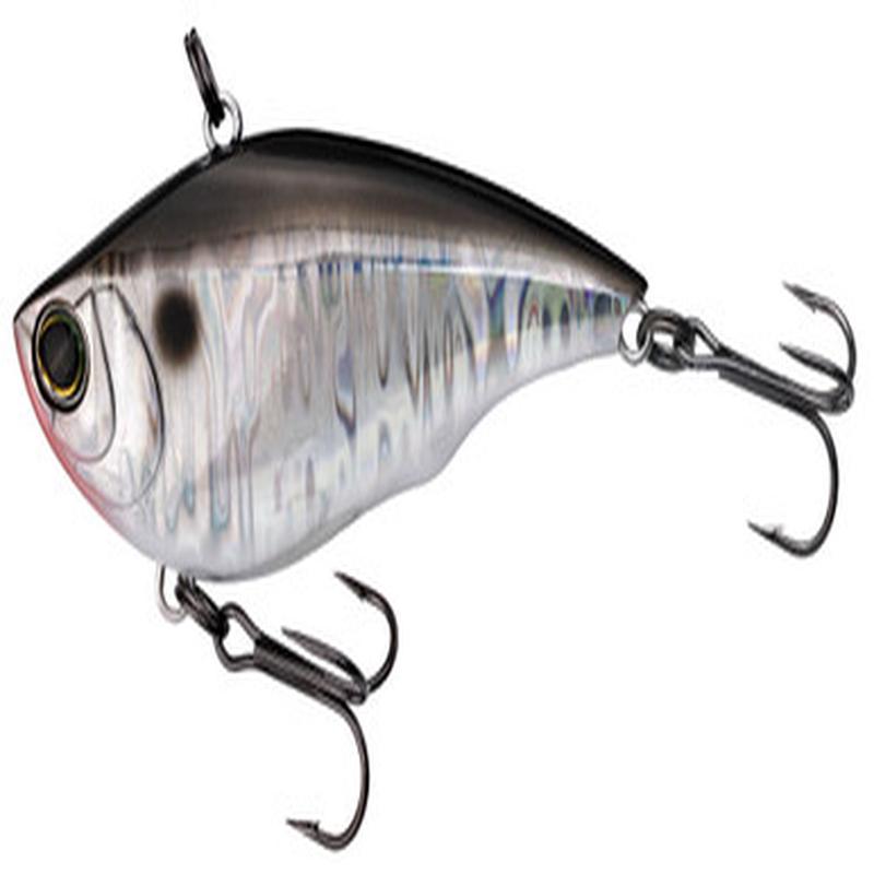 Yo-Zuri R1356 Rattl'n Vibe Lure - Black Silver