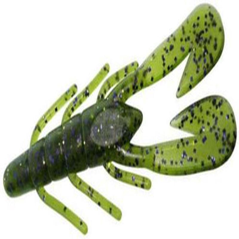 Zoom Ultra Vibe Speed Craw - Mardi Gras - 3-1/2in