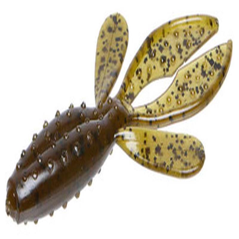 Zoom Z-Hog Jr. Bait 3-1/2in Green Pumpkin