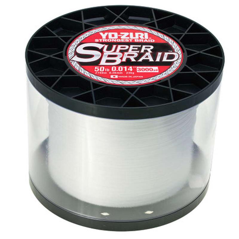 Yo-Zuri SuperBraid - 3000 yds - 50 lb - White