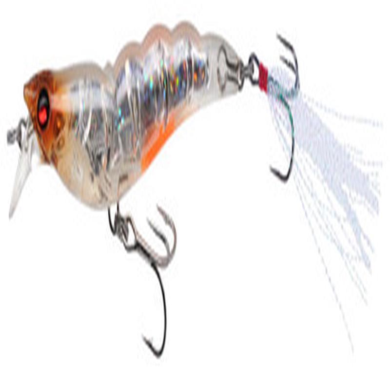 Yo-Zuri R1162 Crystal 3D Shrimp HTS Holographic Tiger Shrimp