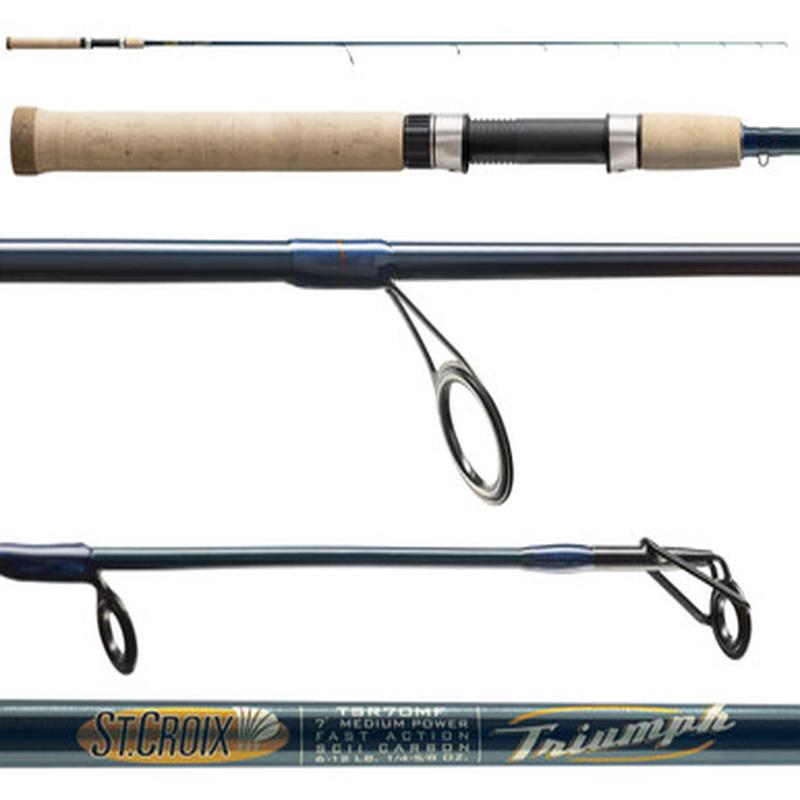 St. Croix TSR70MHF Triumph Spinning Rod - 7 ft.