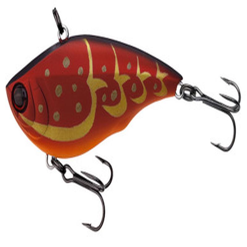 Yo-Zuri R1160 Rattl'n Vibe Lure - Matte Rayburn Red Crawfish