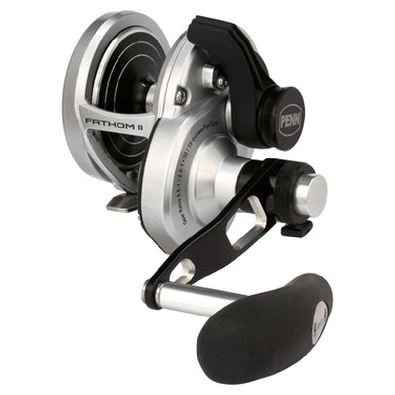 Penn FTHII15XNLD2LH Fathom II Lever Drag Conventional Reel