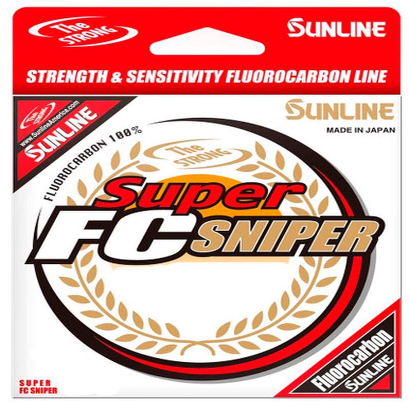 Sunline Super FC Sniper Fluorocarbon Line - 18lb - 165yd