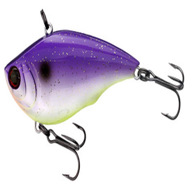 Yo-Zuri R1356 Rattl'n Vibe Lure - Royal Purple Shad