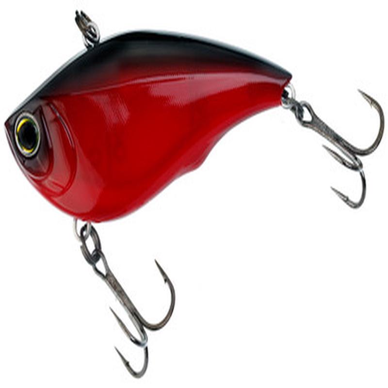 Yo-Zuri R1160 Rattl'n Vibe Lure - Red Black