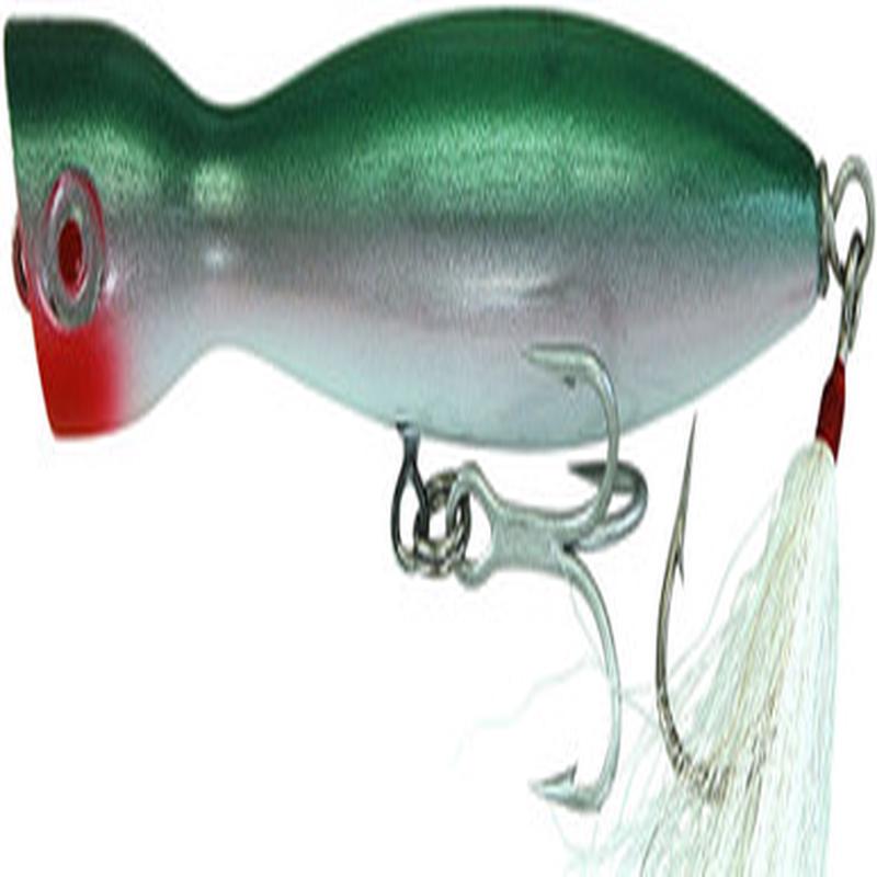 Super Strike PP5HW Little Neck Popper - X-Heavy - 009-Green