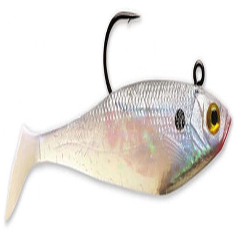 Storm WSS02 WildEye Swim Shad 2 Inch 3 Pack PRL Pearl