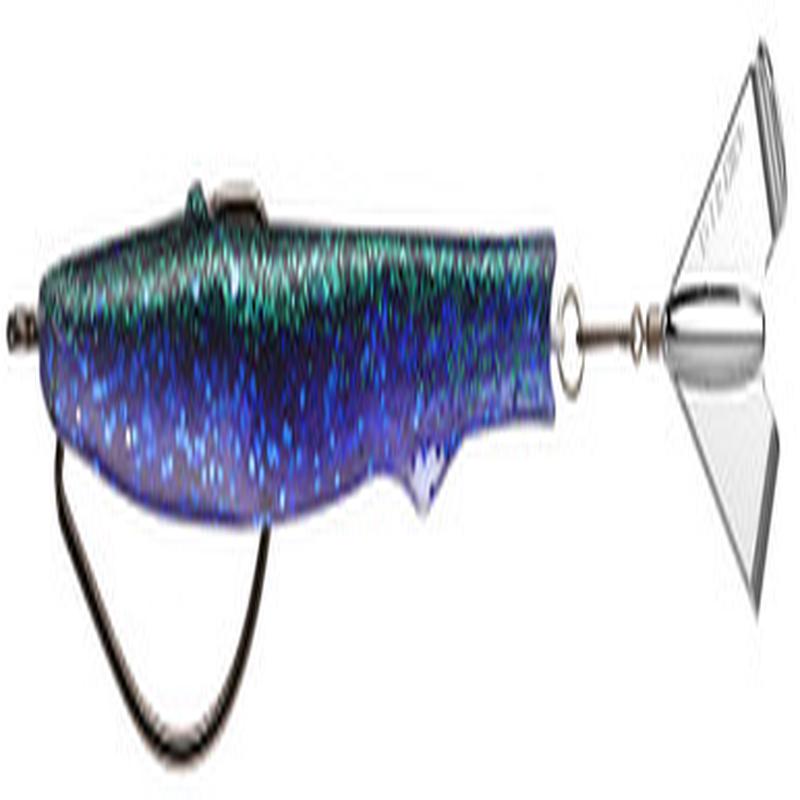 13 Fishing Motor Boat Swimbait - 4in - Blueberry Yum Yum